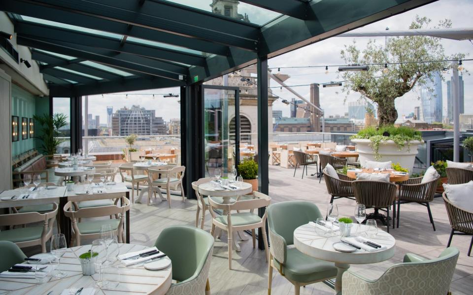 Head to Vintry & Mercer's roof terrace