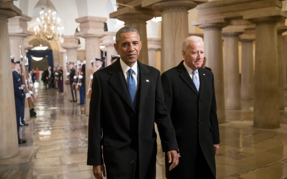 Barack Obama and Joe Biden in 2017 - REUTERS/J. Scott Applewhite