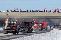 Truckers arrive in Ottawa to protest COVID-19 vaccine mandate