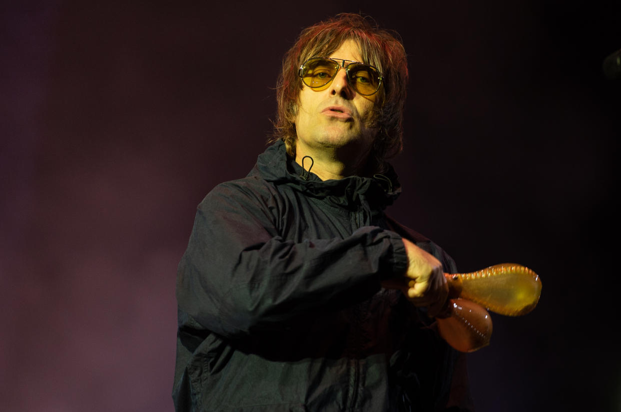 Liam Gallagher performs on day 1 at Leeds Festival on 27 August 2021 in Leeds, UK. Picture date: Friday 27 August 2021. Photo credit: Katja Ogrin/EMPICS Entertainment.