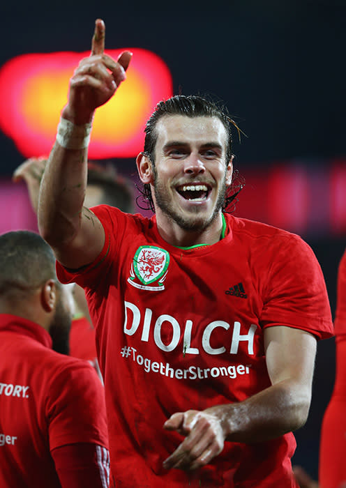 Welsh star Gareth Bale engaged to childhood sweetheart, Emma