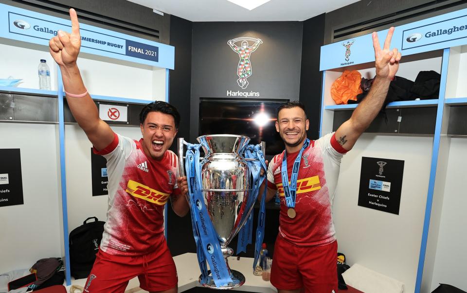 It was quite the send off for the long-serving Danny Care - GETTY IMAGES