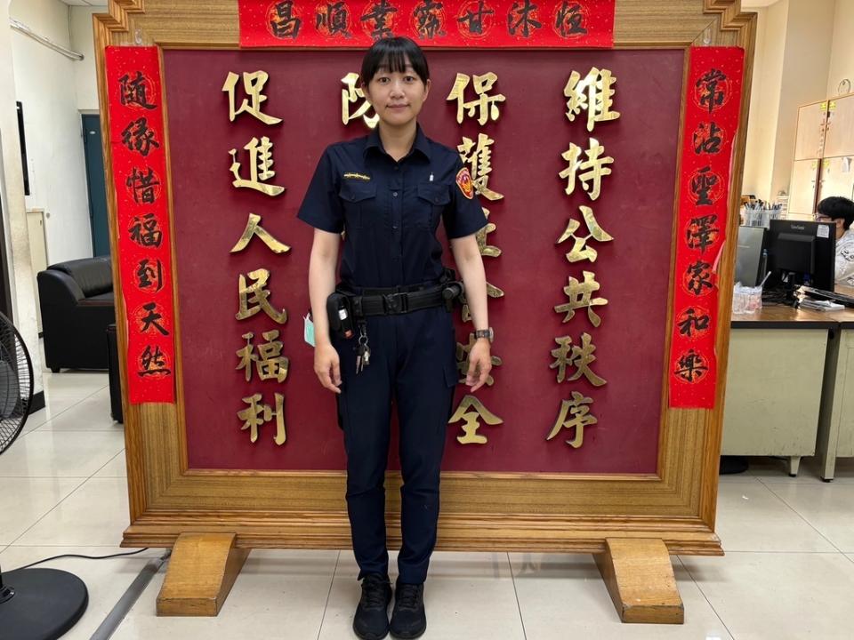 圖說：臺北市中正第二分局廈門街派出所警員宗桂稏。