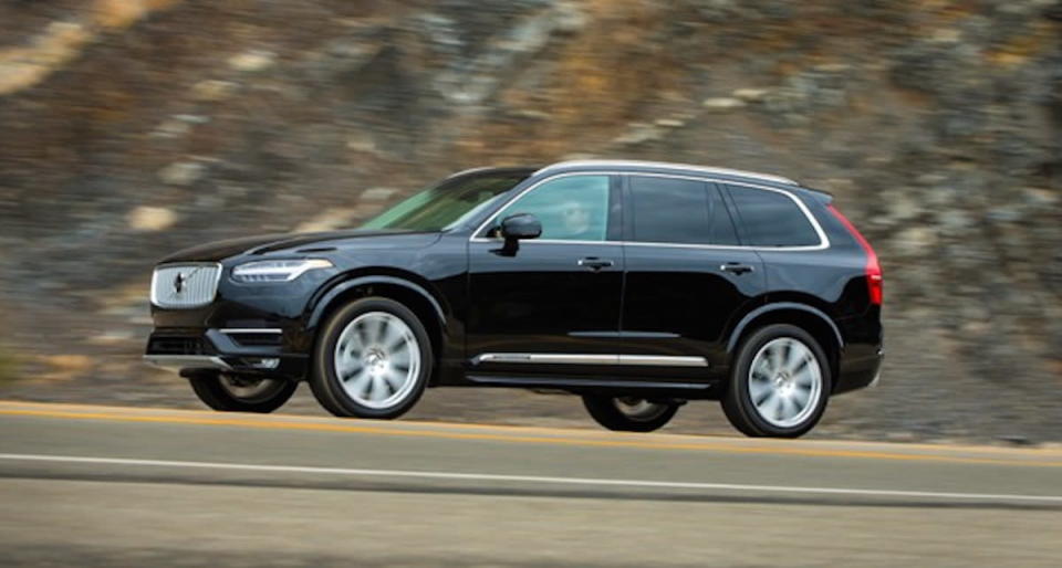 <p>Everyone seems impress with this brute of a sport ute. The Volvo XC90 does make a statement, showing that a small four-cylinder engine can power a big SUV. It comes loaded with technology and a plush interior, which helped it win <a href="https://www.yahoo.com/autos/2016-yahoo-autos-ride-of-the-year-volvo-xc90-104629512.html" data-ylk="slk:Yahoo! Autos Ride of the Year;elm:context_link;itc:0;sec:content-canvas;outcm:mb_qualified_link;_E:mb_qualified_link;ct:story;" class="link  yahoo-link">Yahoo! Autos Ride of the Year</a>. I give it a 64 percent chance of winning even more. <br></p>