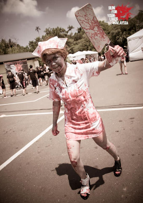 Run away from zombies at the exciting world's premier zombie-infested 5K obstacle course