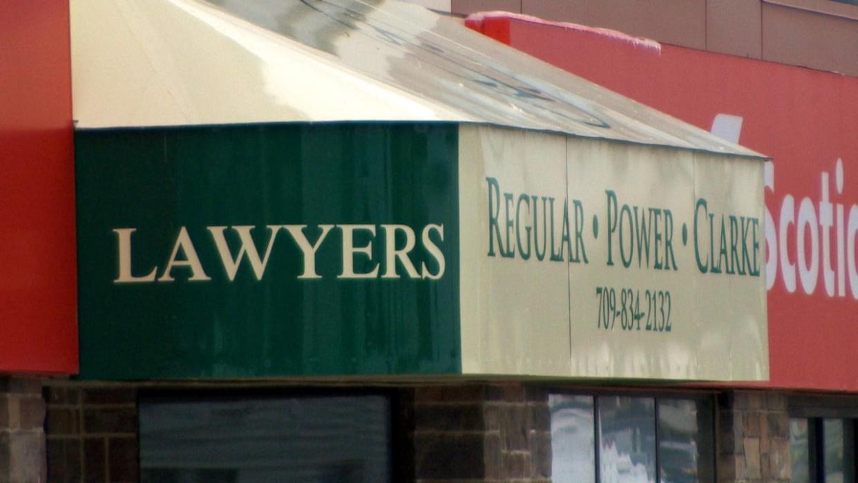 Robert Regular's current law office in Conception Bay South.  (Mike Simms/CBC - image credit)