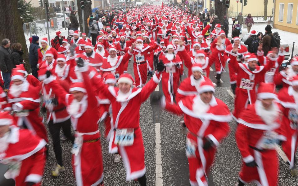 Annual Michendorf Santa Run