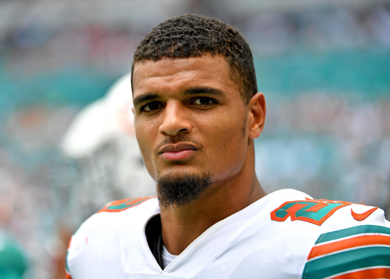 The Dolphins continued their talent purge Monday, adding to their stockpile of draft picks by dealing Minkah Fitzpatrick. (Reuters)