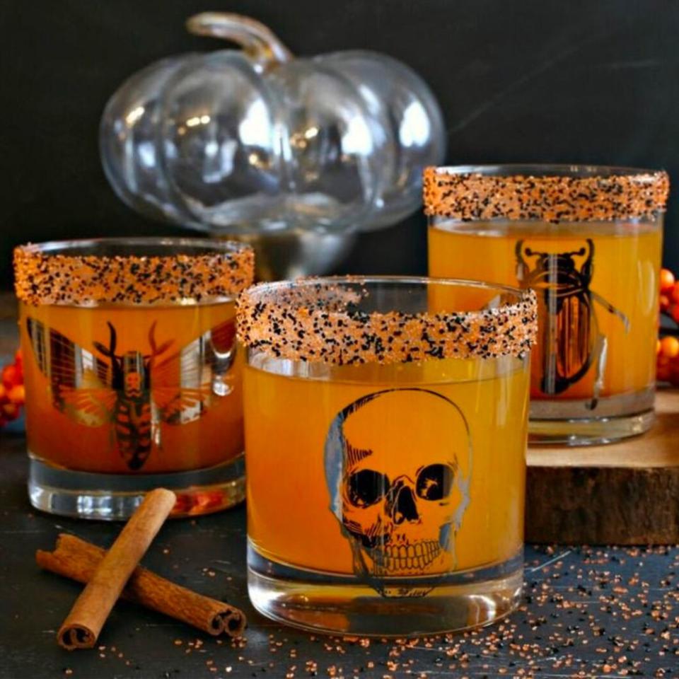 <p><a href="https://go.redirectingat.com?id=74968X1596630&url=https%3A%2F%2Fwww.etsy.com%2Flisting%2F228435460%2Fhalloween-glasses-macabre-11oz-glass-set&sref=https%3A%2F%2Fwww.bestproducts.com%2Flifestyle%2Fg23118150%2Fthe-craziest-halloween-things-thatll-make-you-go-boo%2F" rel="nofollow noopener" target="_blank" data-ylk="slk:Shop Now;elm:context_link;itc:0;sec:content-canvas" class="link ">Shop Now</a></p><p>Tumbler Glasses (4-Pack)</p><p>etsy.com</p>