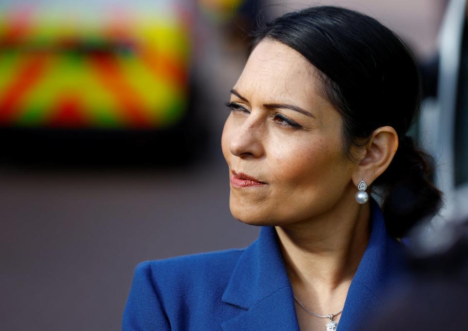 Last week, Home Secretary Priti Patel struck a deal with the Albanian government to step up police activity and fast-track removals in a bid to tackle crossings after numbers increased ‘substantially’ over the last few months (PA) (PA Wire)