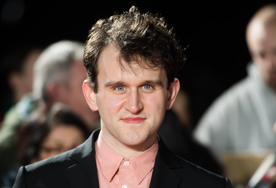 LONDON, ENGLAND - FEBRUARY 16: Harry Melling arrives at The Lost City of Z UK premiere on February 16, 2017 in London, United Kingdom. (Photo by Samir Hussein/Samir Hussein/WireImage)