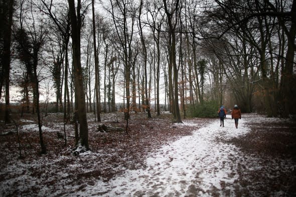 Snow In England As Temperatures Remain Low