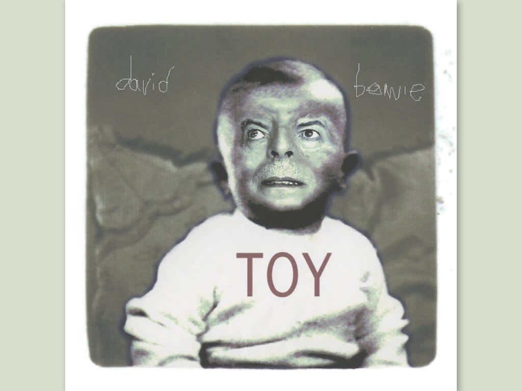 Cover art for David Bowie’s ‘Toy' (ISO Records/Parlophone Records)