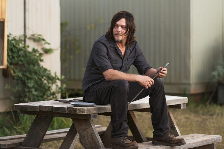 Norman Reedus as Daryl Dixon in AMC’s ‘The Walking Dead’ (Credit: Gene Page/AMC)