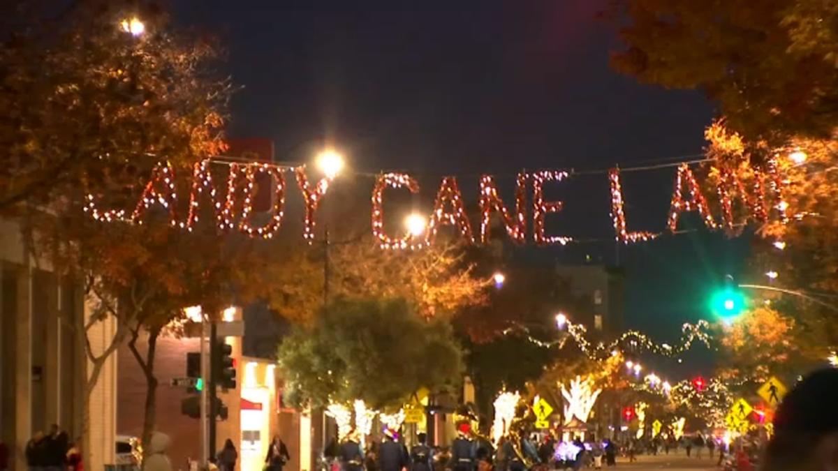 Visalia kicks off holiday season with 76th Candy Cane Lane Parade