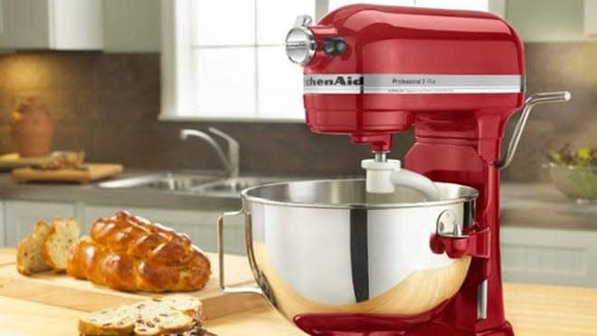 Best Buy is still featuring outstanding Black Friday deals, like half off on a KitchenAid Pro 5 stand mixer!