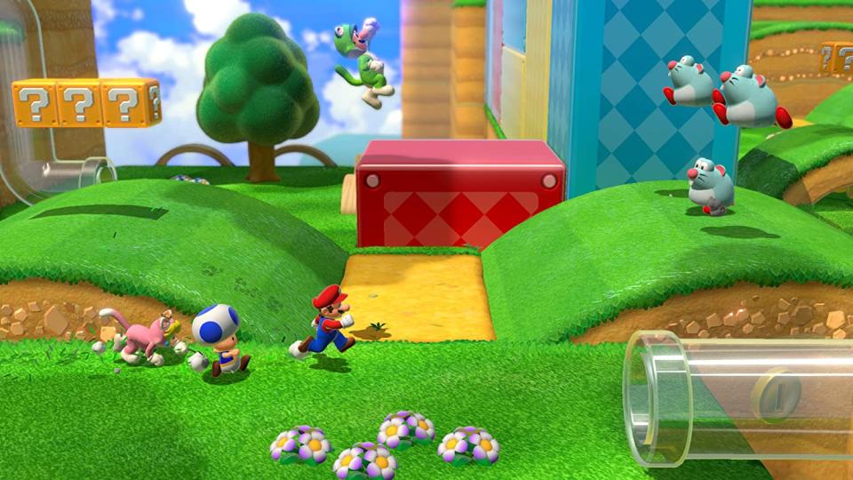 Super Mario 3D World for the Nintendo Switch.