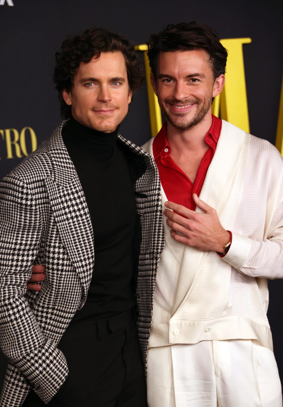 Matt Bomer and Jonathan Bailey at Netflix's "Maestro" LA special screening