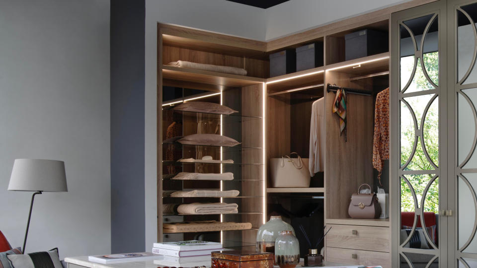 <p> <strong>The best small walk-in closet ideas will convince you that these desirable features are not just reserved for massive homes or dreamy bedrooms. To have everything neatly on display and easy to reach seems like a big ask, right? But, it can work just as well for smaller spaces, although you may need to be strategic about what clothes you choose to have in your walk-in closet.</strong> </p> <p> <strong>Creating a practical and stylish walk-in closet is about being space-savvy and incorporating key organizational systems. It might also require some bedroom decluttering before you get started...</strong> </p> <p> <strong>Worry not! These cute but chic spaces will inspire you to get organized.</strong> </p> <p> <strong>While closet organization ideas will help you decide what goes where, you will also need to figure out where the closet itself will fit, whether you'll want to add doors and whether you may need to experiment with open and DIY shelving in order to create that coveted walk-in closet look.</strong> </p> <p> <strong>Make your small walk-in closet ideas a reality with some clever tips and tricks – you can optimize the space so it transforms from dark and pokey to bright and inviting.</strong> </p> <p> <em>Click through to read the full story…<br> By Anna Cottrell</em> </p> <p> <em>Real Homes is the homes website for the rest of us. The dwellers who are typically left out of the home equation can find a place here. Everyone deserves to love where they live, and we help make this possible. Small space occupants, renters, home sharers, first-time buyers, and anyone with flexible and mobile lifestyles are all welcome here.</em> </p> <p> <em>Our goal is to make ordinary homes extraordinary with a focus on cost and value. We cover realistic, achievable ways to make your home special (think DIYs, renovations, upcycling, and editor-curated picks of affordable finds), and guide you on the best ways to save money when it comes to your space. You'll also find the best product picks, hot takes on trends, and helpful cleaning hacks. Whether you are renting with friends, living at home, or dwelling solo in a studio apartment, we have your back.</em> </p> <p> <em>Thanks for inviting us in.</em> </p>