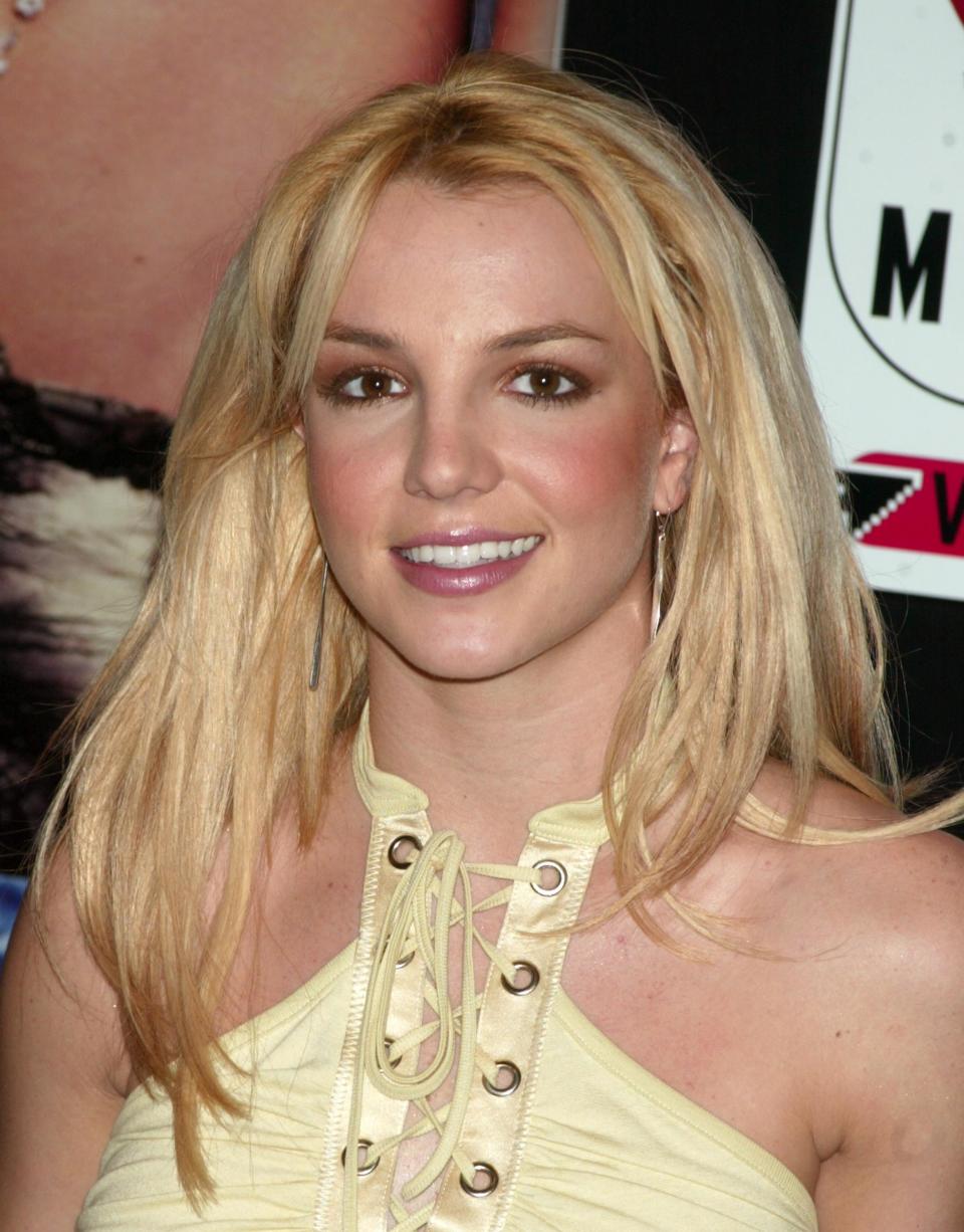 closeup of britney