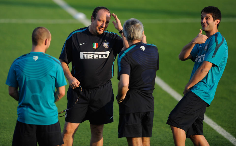 Rafa Benitez had a terrible time as manager of Inter and left his players confused