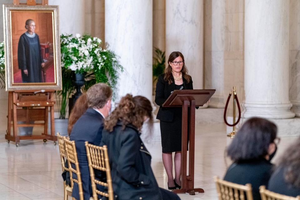 Ruth Bader Ginsburg Laid to Rest: The Photos