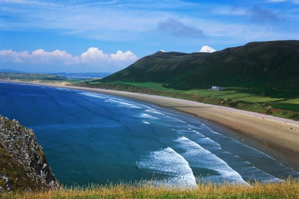 Beaches Along Rhossili Bay