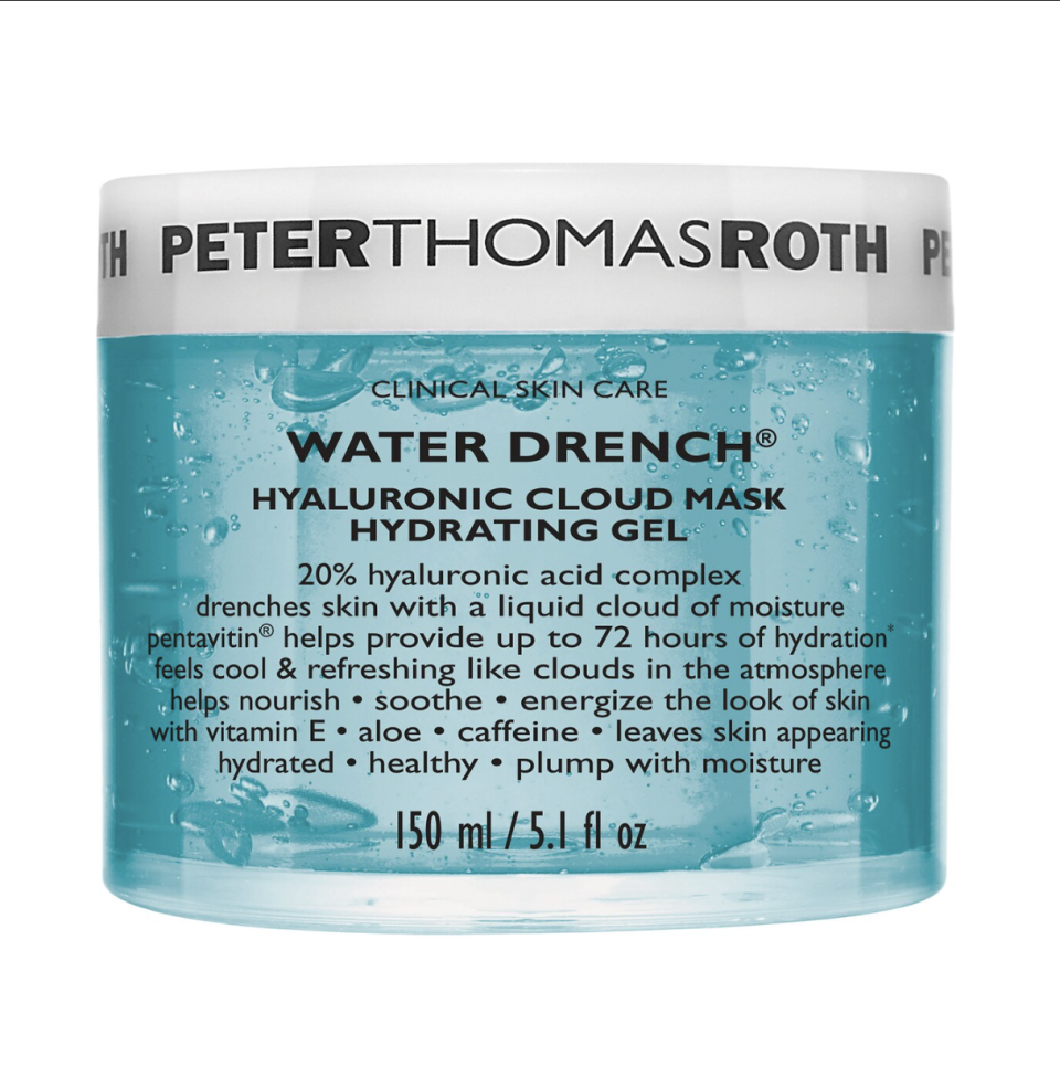 <p><a href="https://go.redirectingat.com?id=74968X1596630&url=https%3A%2F%2Fwww.ulta.com%2Fp%2Fwater-drench-hyaluronic-cloud-mask-hydrating-gel-pimprod2024514&sref=https%3A%2F%2Fwww.womenshealthmag.com%2Fbeauty%2Fg45238589%2Fbest-hydrating-face-masks%2F" rel="nofollow noopener" target="_blank" data-ylk="slk:Shop Now;elm:context_link;itc:0;sec:content-canvas" class="link ">Shop Now</a></p><p>Water Drench Hyaluronic Cloud Mask Hydrating Gel</p><p>ulta.com</p><p>$55.00</p><span class="copyright">ulta.com</span>