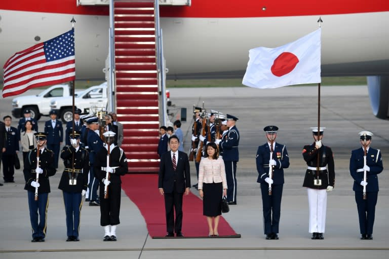 The announcement coincides with Japanese Prime Minister Fumio Kishida's visit to Washington, underscoring Tokyo's commitment to becoming a major AI power (OLIVIER DOULIERY)