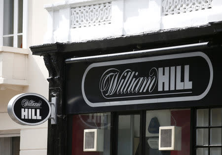 FILE PHOTO: A William Hill bookmaker store is seen in London, Britain July 21, 2016. REUTERS/Peter Nicholls/File Photo