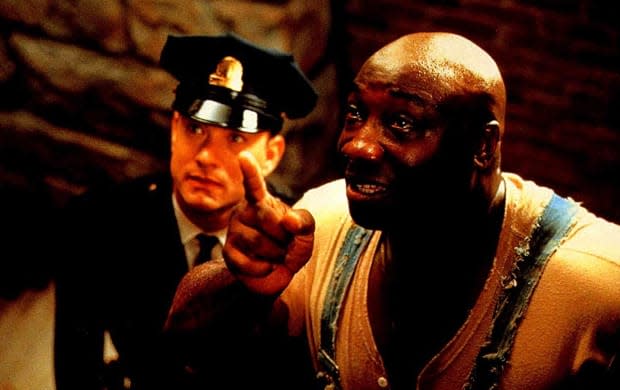 Tom Hanks and Michael Clarke Duncan in "The Green Mile"<p>Universal Pictures</p>