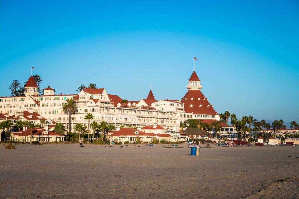 The Hotel Del Coronado in Coronado Island