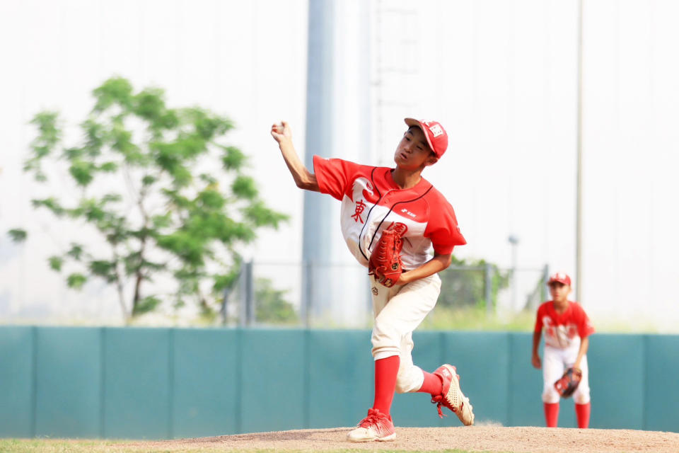 最後一局再由吳睿恩守住勝果。（學生棒聯提供）