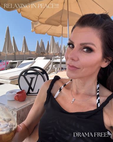 <p>Heather Dubrow/Instagram</p> Heather Dubrow shares vacation photo