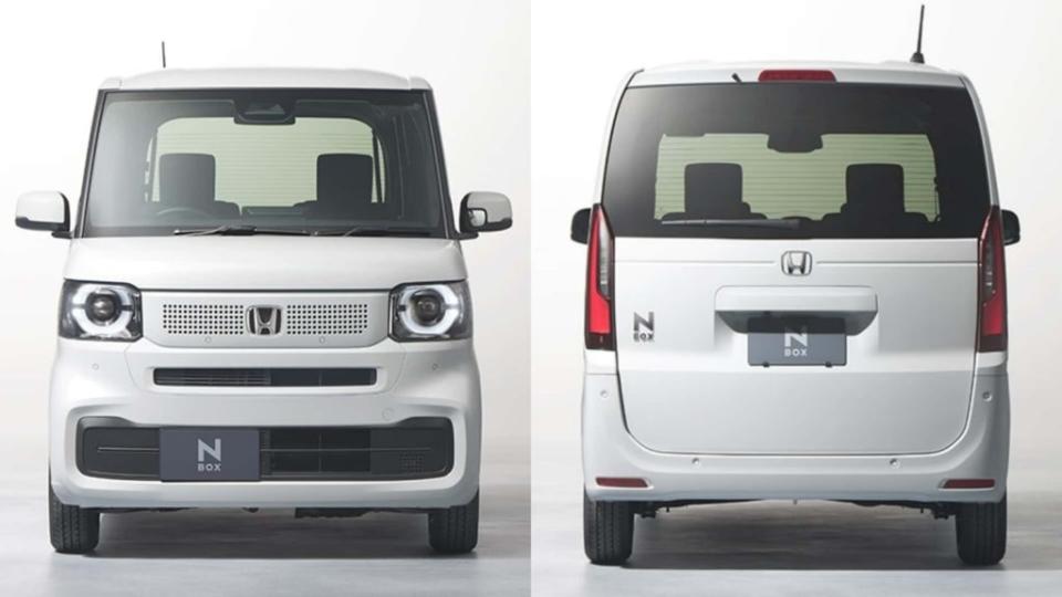 新一代N-Box標準版外觀設計，頗有電動車的風格。(圖片來源/ Honda)