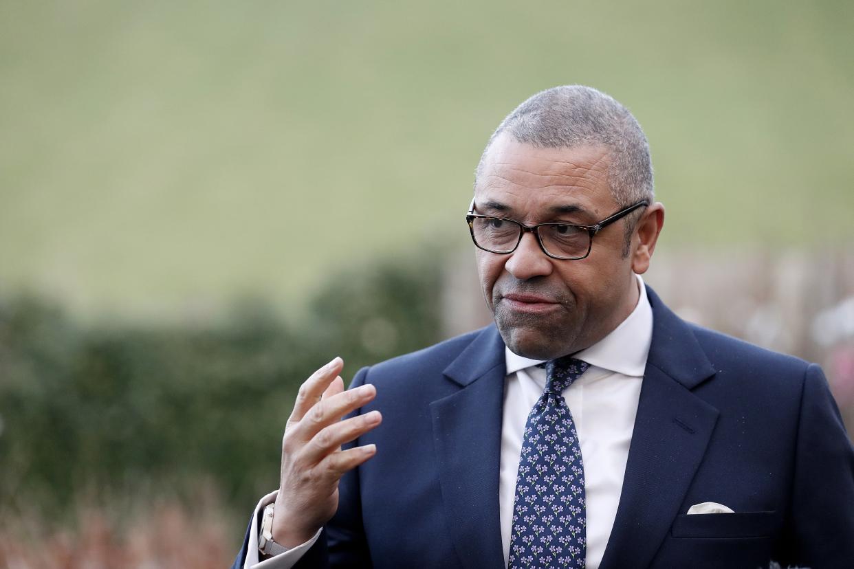 Foreign Secretary James Cleverly (Peter Morrison/PA) (PA Wire)