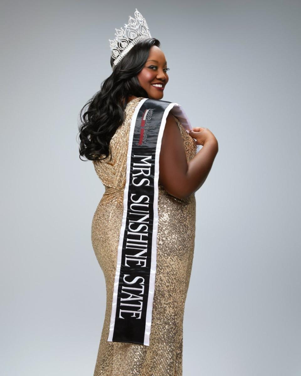 Panama City’s Tanya Holloway recently won the Miss Plus America Elite 2021 pageant in Louisville, Kentucky