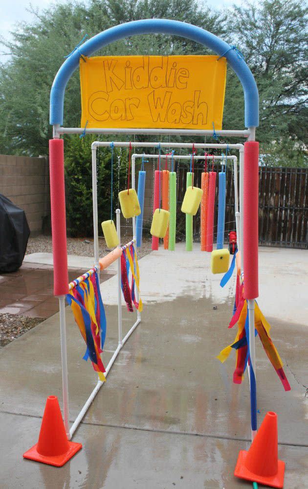 DIY Kiddie Car Wash