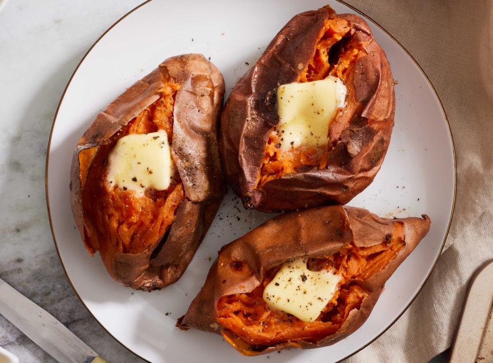 Perfect Baked Sweet Potato