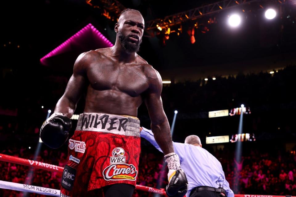 Wilder was defeated by Tyson Fury in October  (Getty Images)