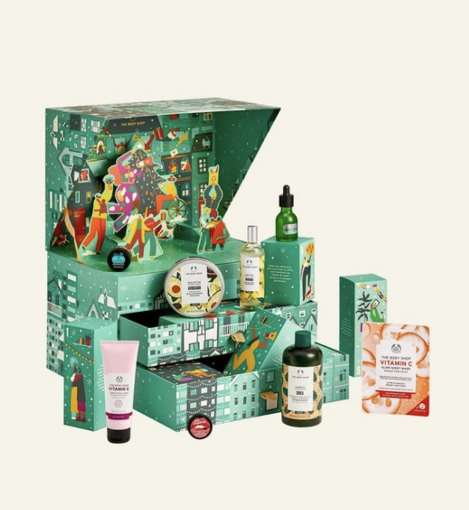 The Body Shop's iconic advent calendars are back for Christmas