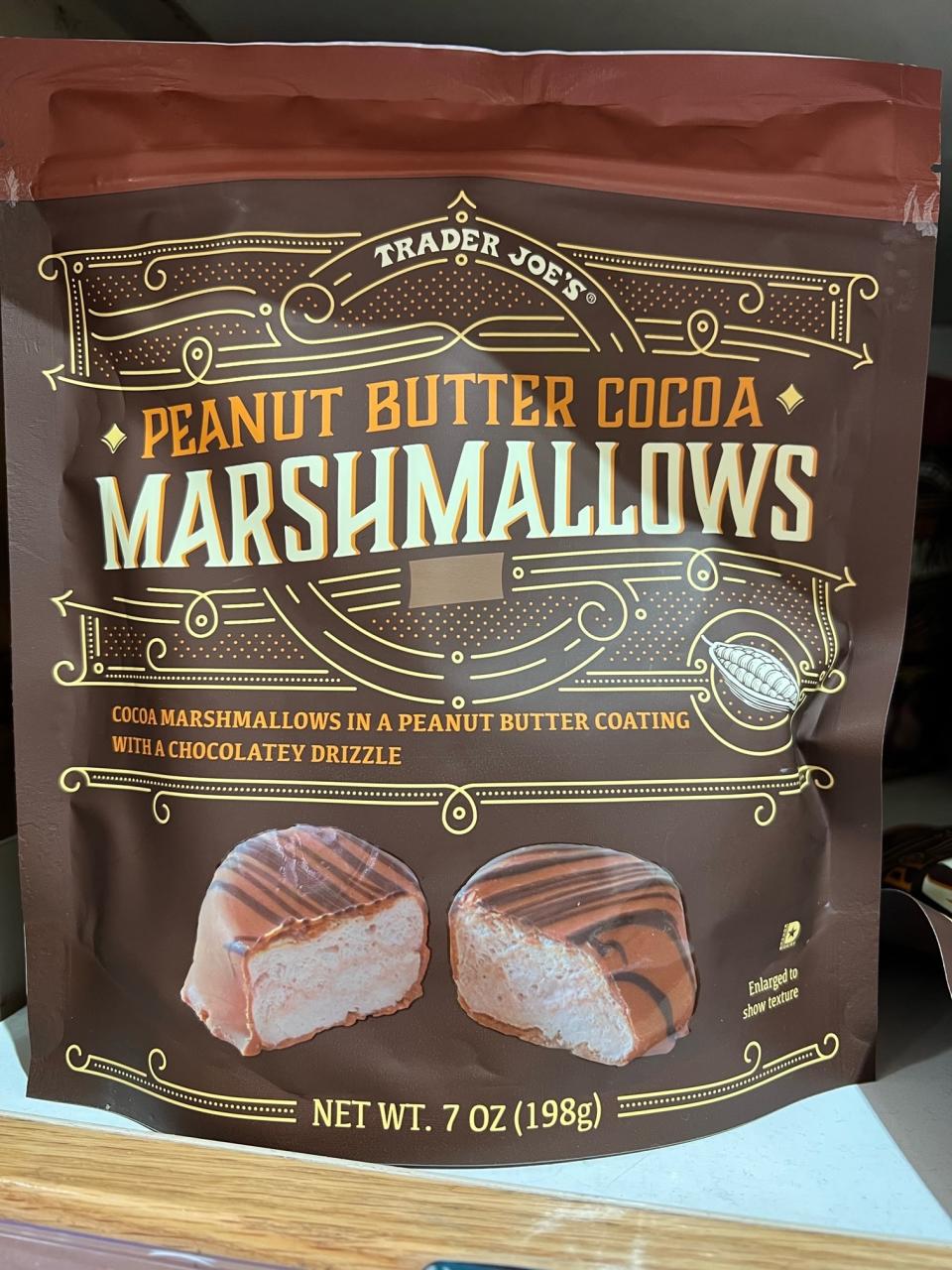 Peanut Butter Cocoa Marshmallows