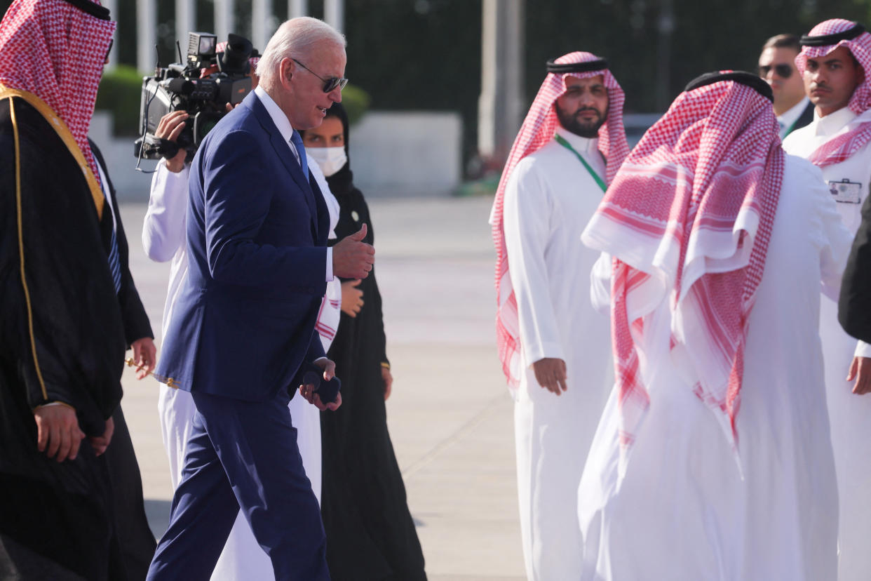 Joe Biden in Saudi Arabia
