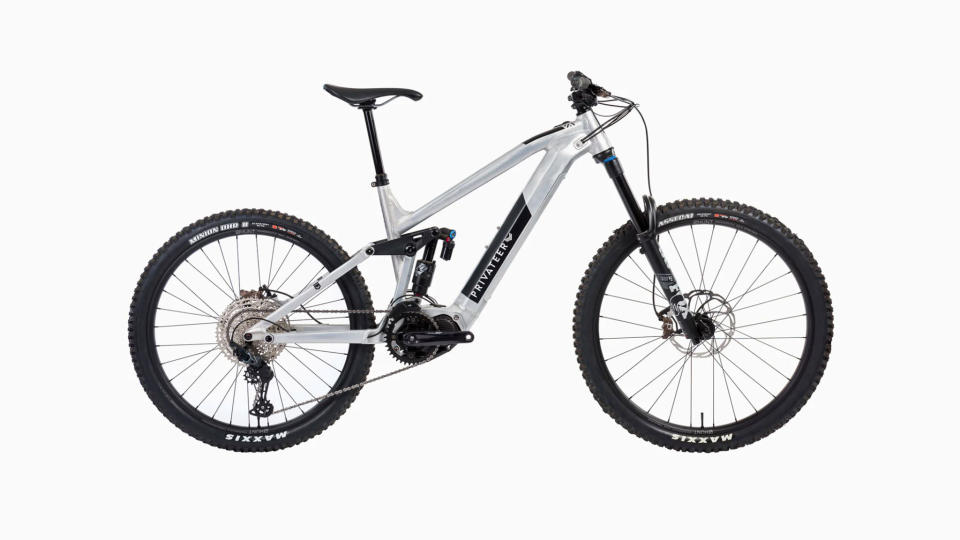 The Privateer E161 e-MTB side on in raw