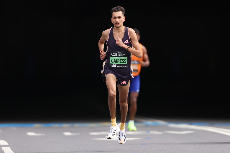 Emile Cairess finished third at the London Marathon (Getty Images)