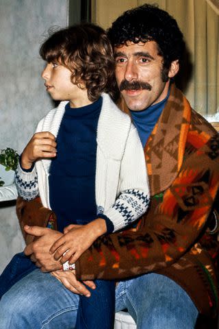 <p>Michael Ochs Archives/Getty</p> Jason Gould and Elliot Gould