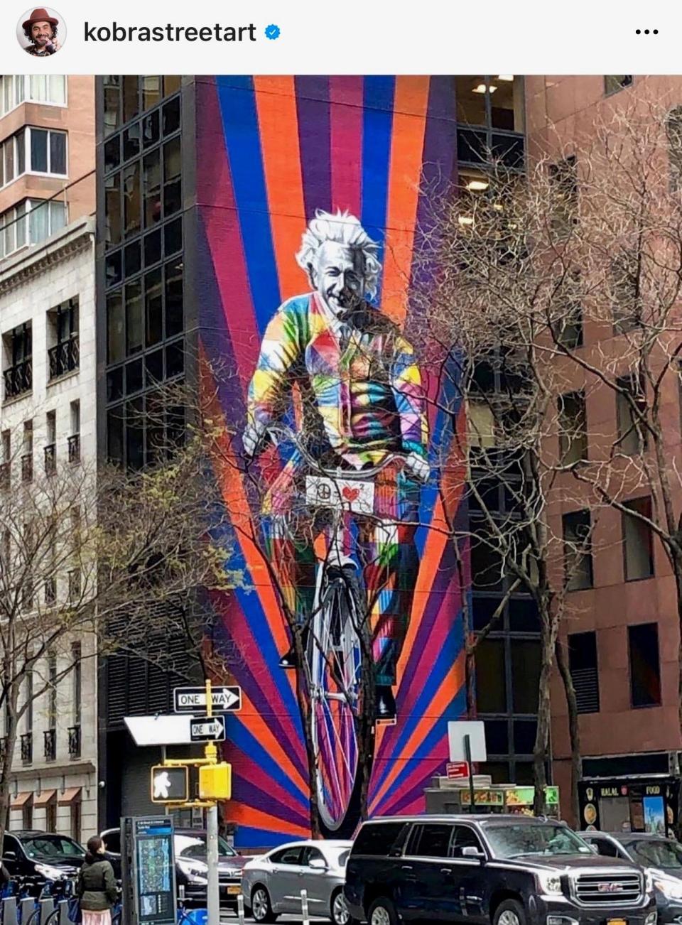 Find this Kobra mural in NYC for fun