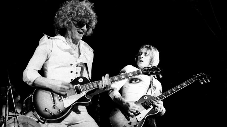 Ian Hunter and Mick Ronson