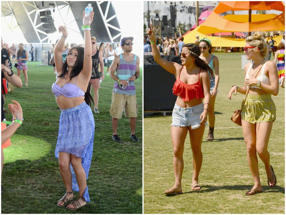 2013 Coachella festival-goers