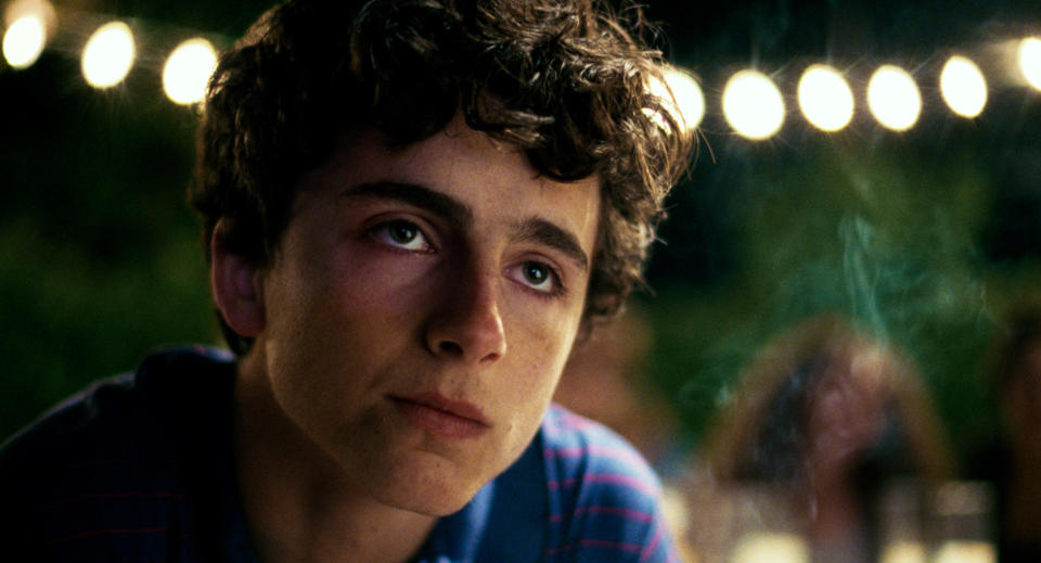 Timothee in the film